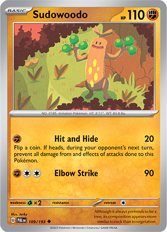 109/193 - Sudowoodo