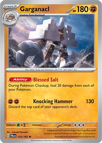 123/193 - Garganacl