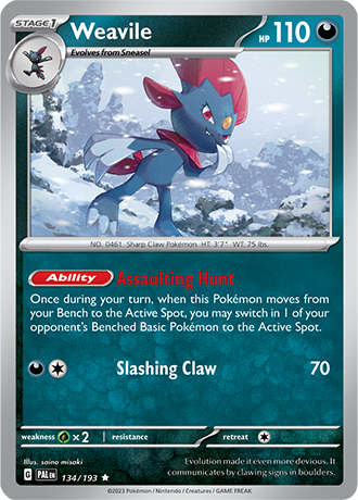 134/193 - Weavile