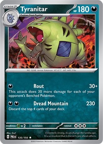 135/193 - Tyranitar