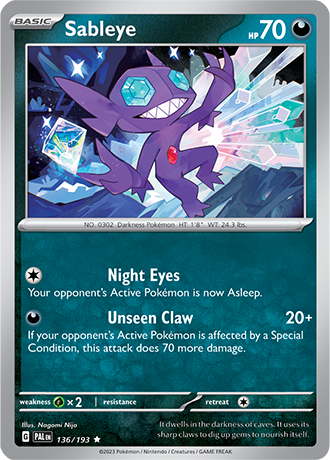 136/193 - Sableye