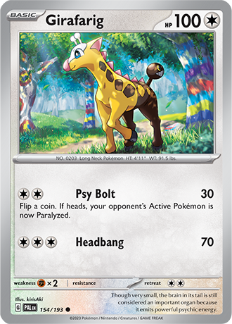 154/193 - Girafarig