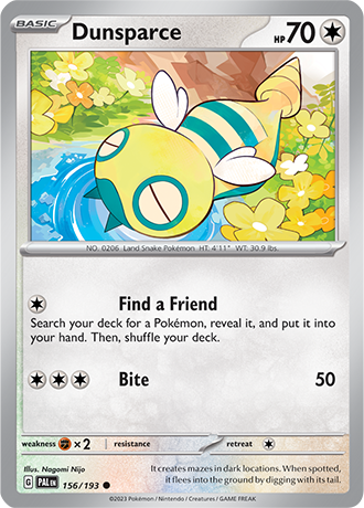 156/193 - Dunsparce
