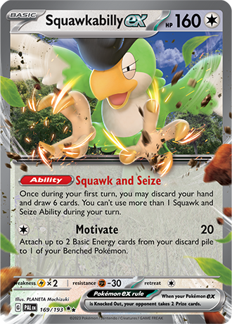 169/193 - Squawkabilly Ex