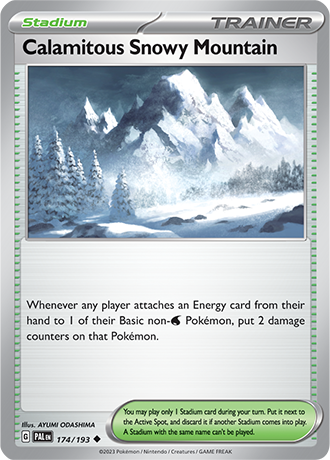 174/193 - Calamitous Snowy Mountain