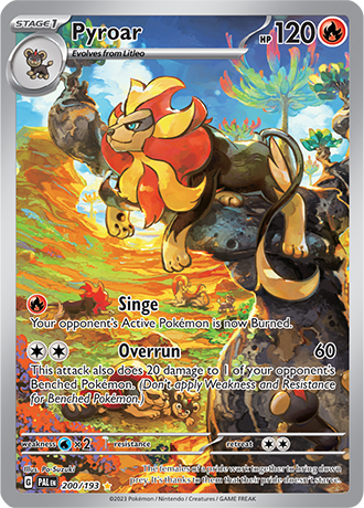 200/193 - Pyroar (Illustration Rare)