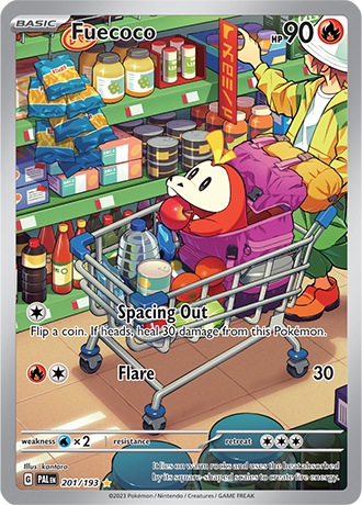 201/193 - Fuecoco (Illustration Rare)