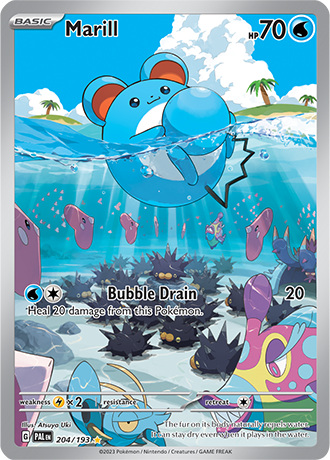 204/193 - Marill (Illustration Rare)