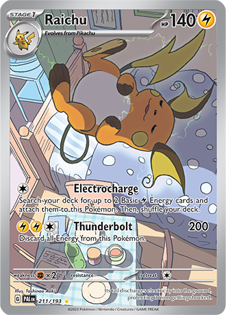 211/193 - Raichu (Illustration Rare)