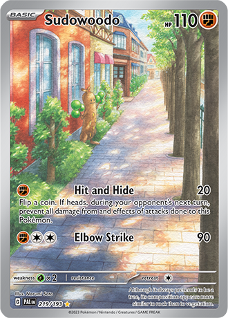 219/193 - Sudowoodo (Illustration Rare)
