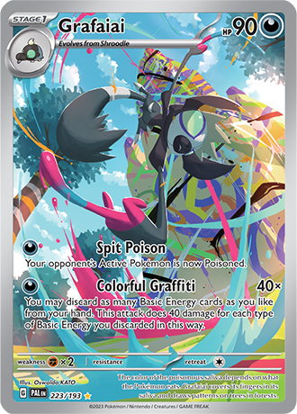 223/193 - Grafaiai (Illustration Rare)