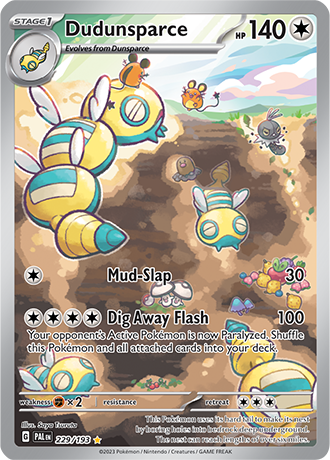 229/193 - Dudunsparce (Illustration Rare)