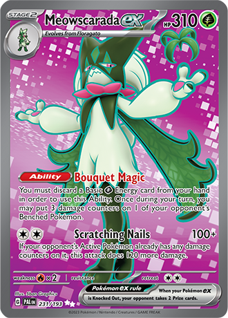 231/193 - Meowscarada Ex (Ultra Rare)