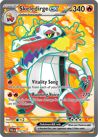 233/193 - Skeledirge Ex (Ultra Rare)
