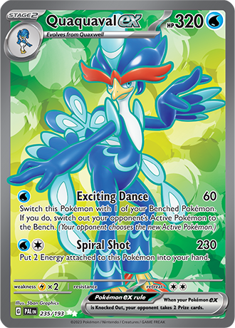235/193 - Quaquaval Ex (Ultra Rare)