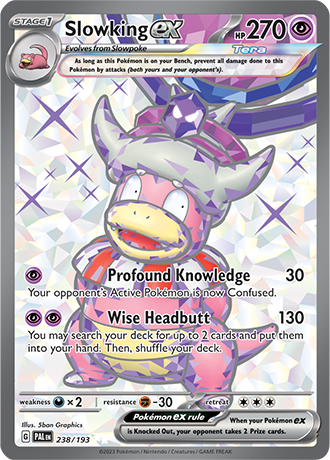 238/193 - Slowking Ex (Ultra Rare)