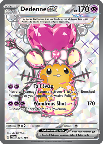 239/193 - Dedenne Ex (Ultra Rare)