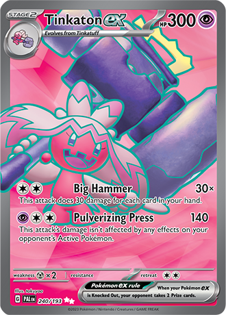 240/193 - Tinkaton Ex (Ultra Rare)