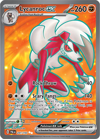 241/193 - Lycanroc Ex (Ultra Rare)