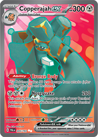 245/193 - Copperajah Ex (Ultra Rare)