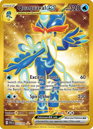 273/193 - Quaquaval Ex (Hyper Rare)