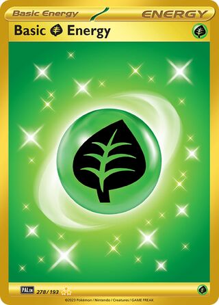 278/193 - Basic Grass Energy (Hyper Rare)