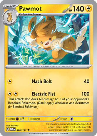 076/193 - Pawmot