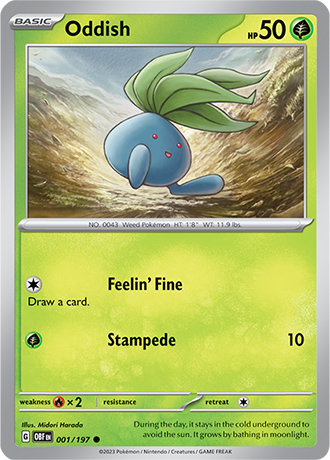 001/197 - Oddish