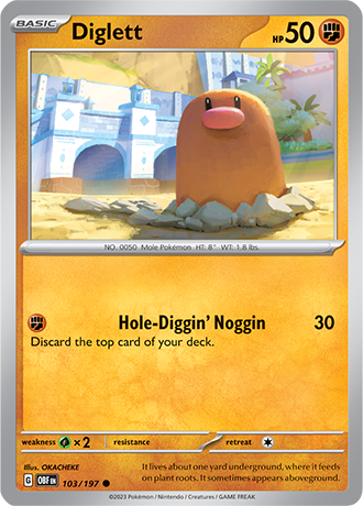 103/197 - Diglett