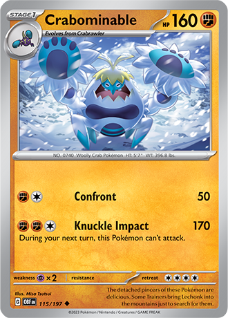 115/197 - Crabominable