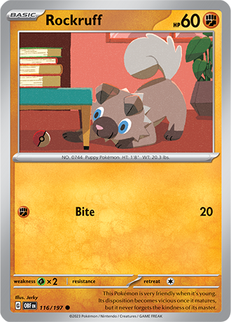116/197 - Rockruff