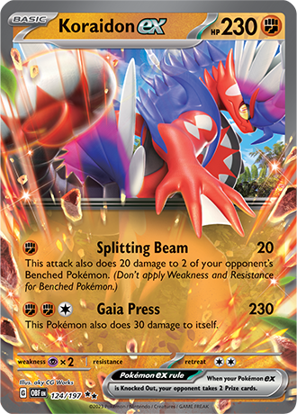 124/197 - Koraidon Ex