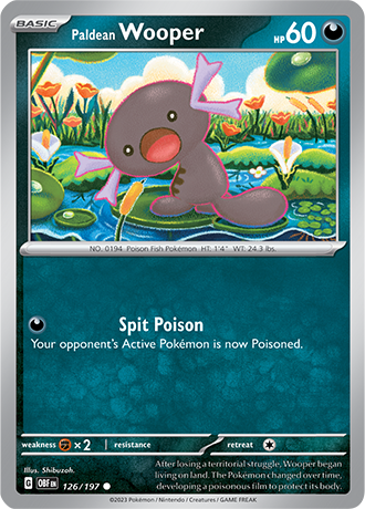 126/197 - Paldean Wooper
