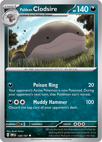 120/197 - Paldean Clodsire