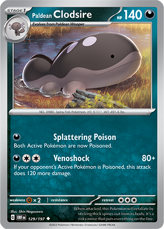 129/197 - Paldean Clodsire