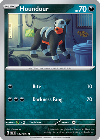 132/197 - Houndour