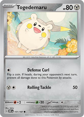 151/197 - Togedemaru