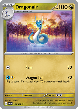 158/197 - Dragonair