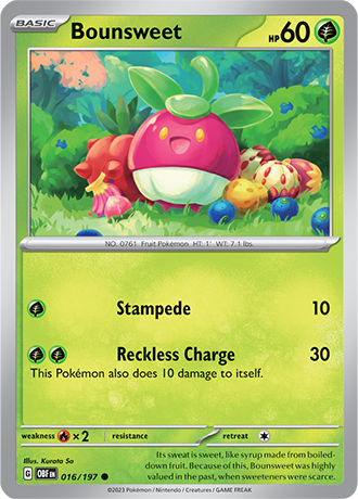 016/197 - Bounsweet
