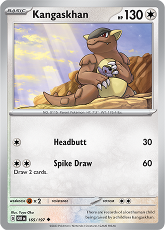 165/197 - Kangaskhan