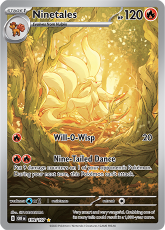 199/197 - Ninetales (Illustration Rare)