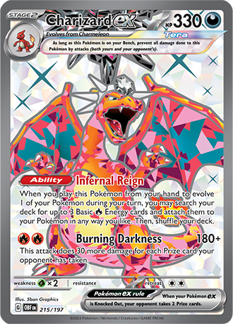 215/197 - Charizard Ex (Ultra Rare)