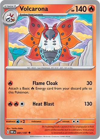 041/197 - Volcarona
