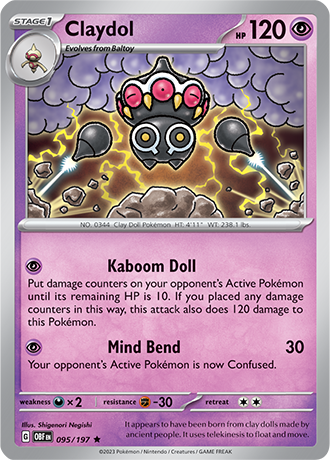095/197 - Claydol