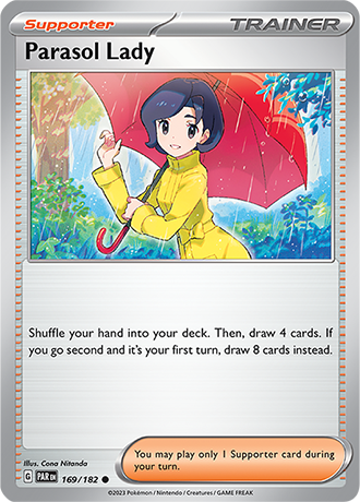 169/182 - Parasol Lady