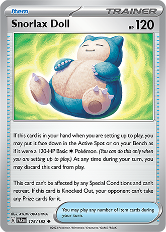 175/182 - Snorlax Doll