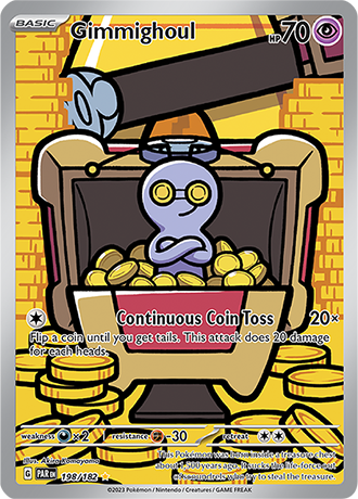 198/182 - Gimmighoul (Illustration Rare)