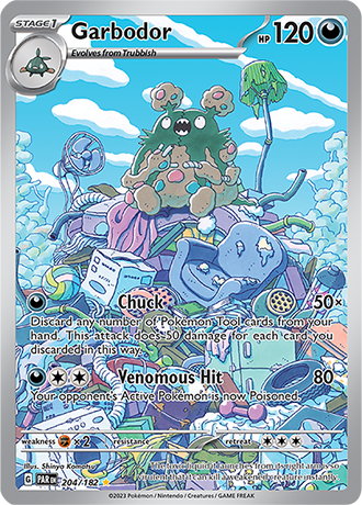 204/1882 - Garbodor (Illustration Rare)