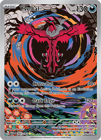 205/182 - Yveltal (Illustration Rare)