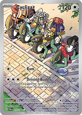 215/182 - Cyclizar (Illustration Rare)